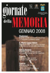 Il giorno della memoria 2008 a Caserta