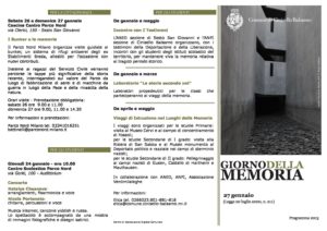 Il giorno della memoria 2013 a Cinisello Balsamo