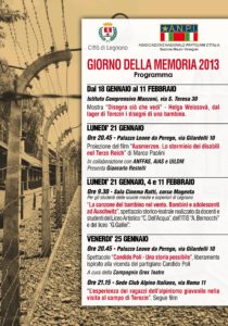 Il Giorno della memoria 2013 a Legnano
