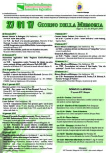 Il Giorno della memoria 2017 a Bologna